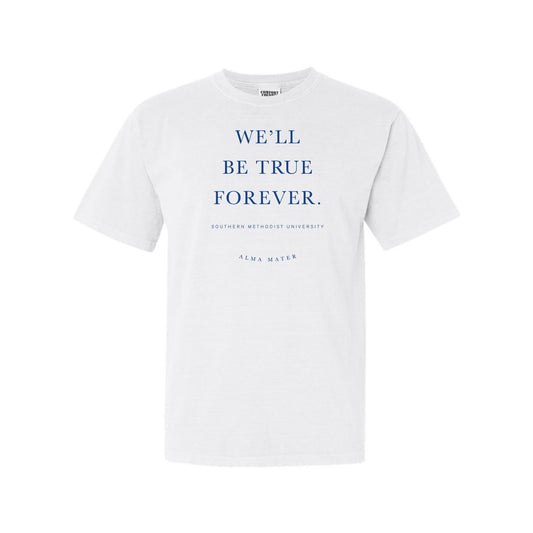 The SMU Alma Mater | White Tee