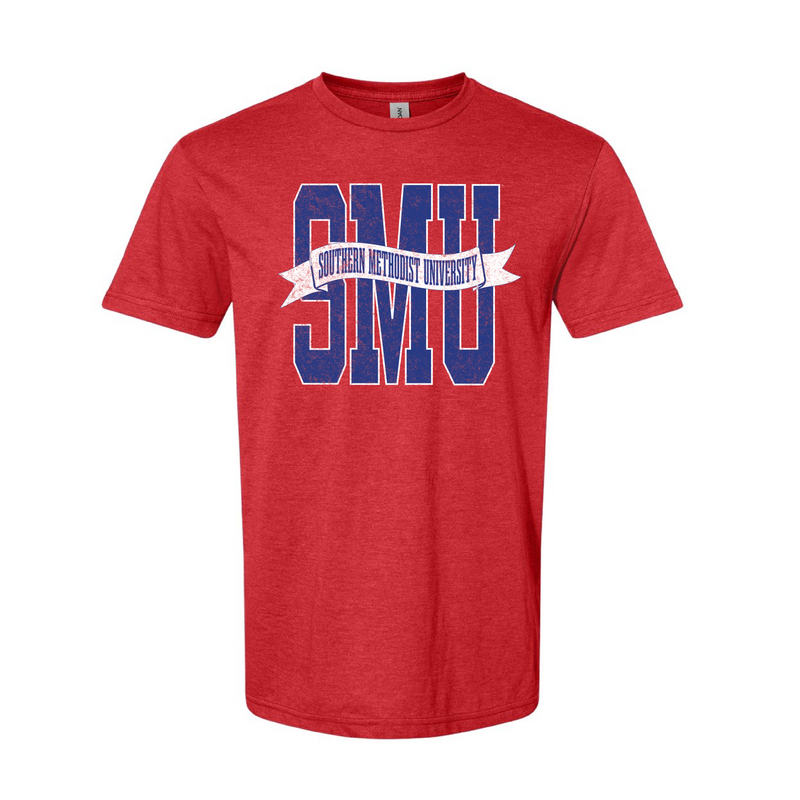 The SMU Banner | Red Mist Tee