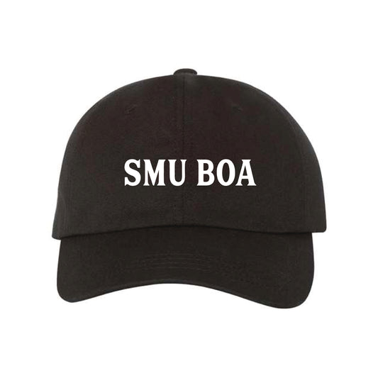 The SMU BOA Golf Cap | Black Dad Hat