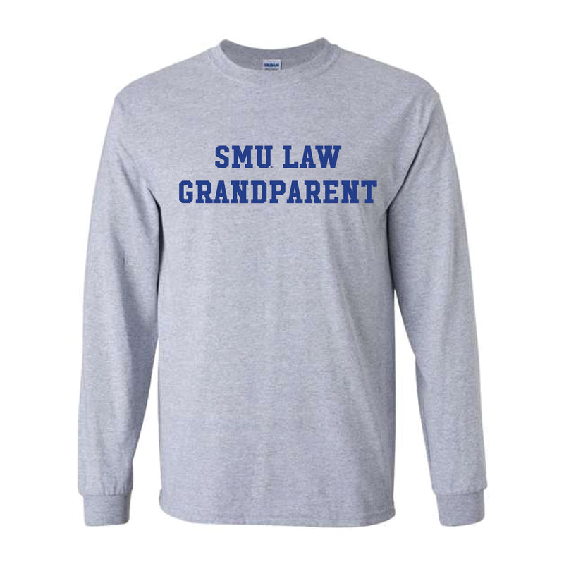 The SMU Law Grandparent | Sport Grey Long Sleeve Tee