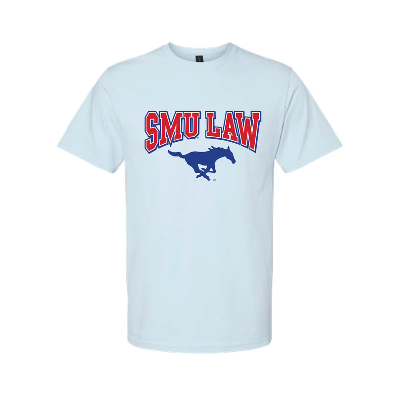 The SMU Law Arch | Light Blue Tee