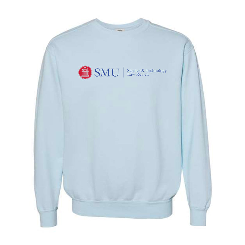 The SMU STLR Logo | Chambray Crewneck Sweatshirt