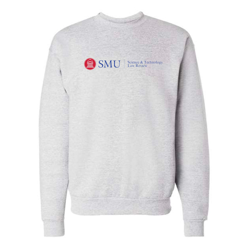 The SMU STLR Logo | Ash Crewneck Sweatshirt