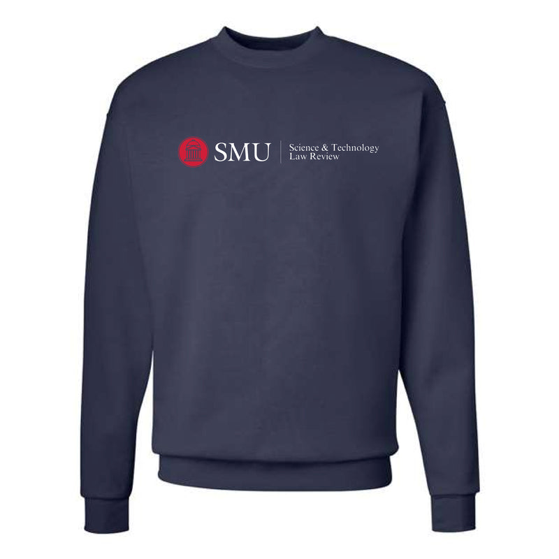 The SMU STLR Logo | Navy Crewneck Sweatshirt