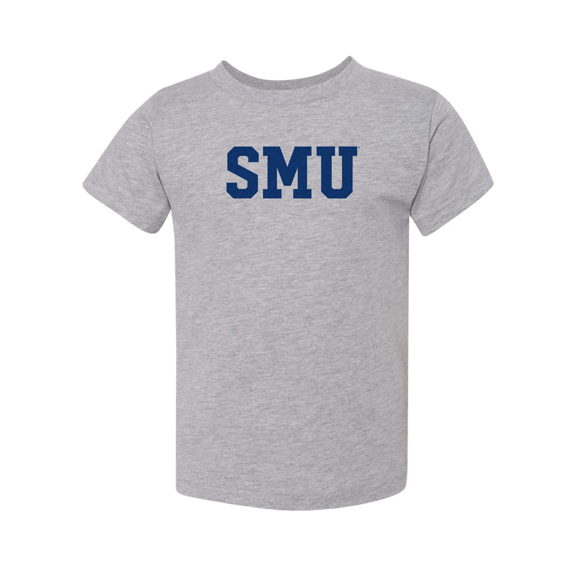 The SMU | Toddler Athletic Heather  Tee