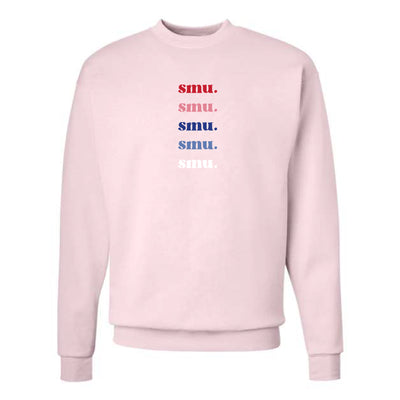 The SMU Repeat | Pale Pink Sweatshirt