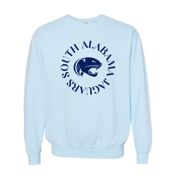 The South Alabama Circle | Adult Chambray Sweatshirt