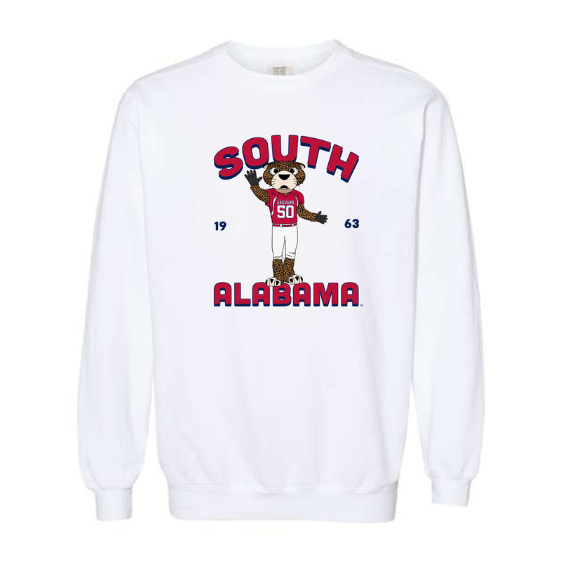 The South Alabama Jaguars 1963 | Adult White Sweatshirt