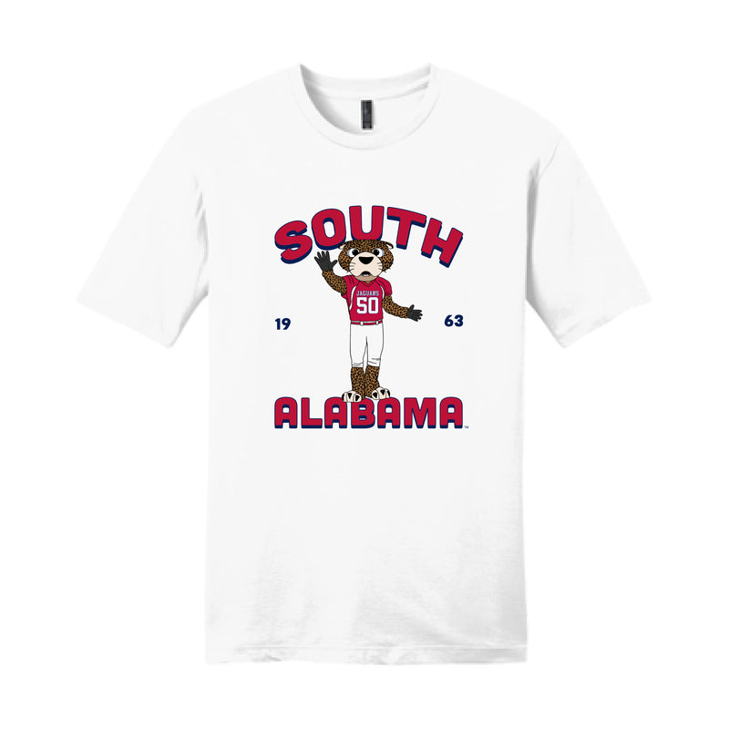 The South Alabama Jaguars 1963 | Adult White Tee