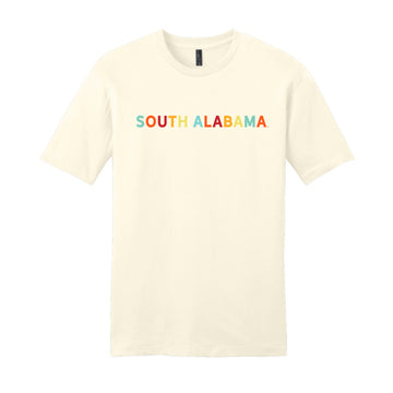 The South Alabama Multi | Adult Gardenia Tee