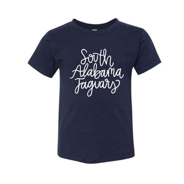 The South Alabama Script | Toddler Navy Tee