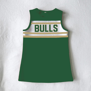 The University of South Florida | Green Classic Cheer Dress