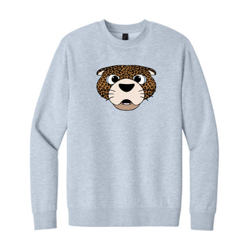 The South Paw Head | Adult Light Grey Heather Sweatshirt