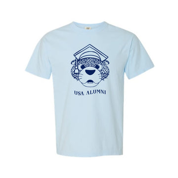 The South Paw Outline Alumni | Adult Chambray Tee