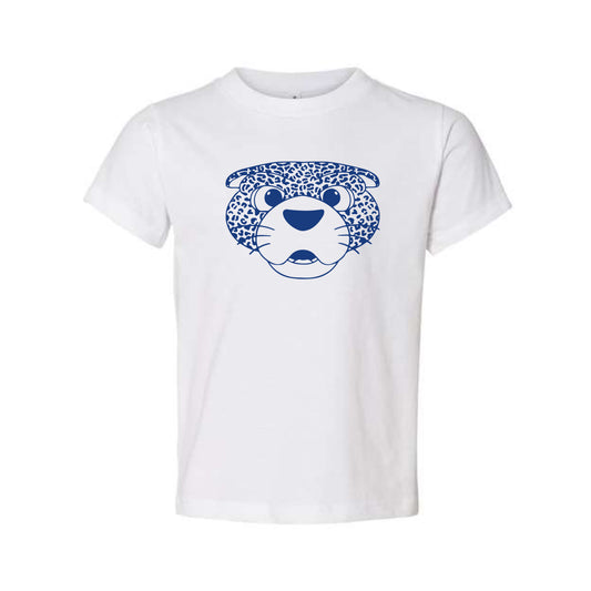 The South Paw Outline Head | Toddler White Tee