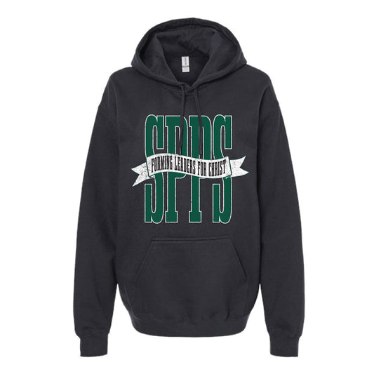 The SPPS Banner | Adult Black Hoodie