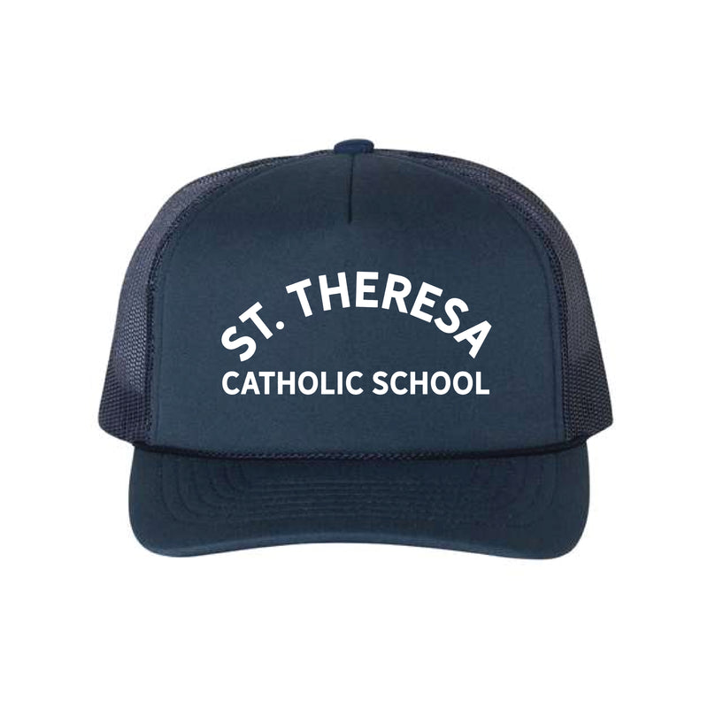 The St Theresa Arch Hat | Navy Richardson Hat