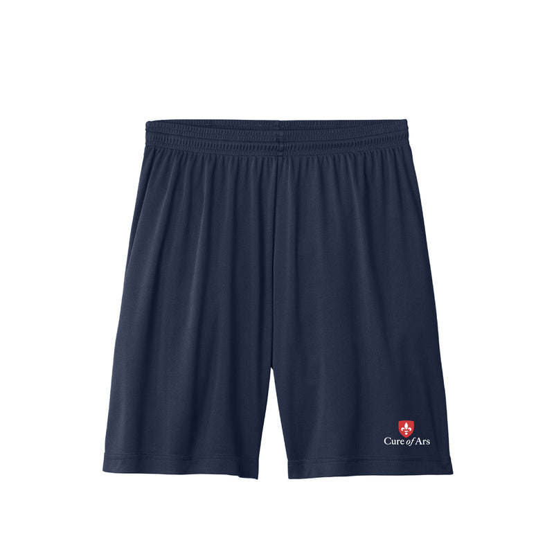 The Curé of Ars Logo | True Navy Shorts