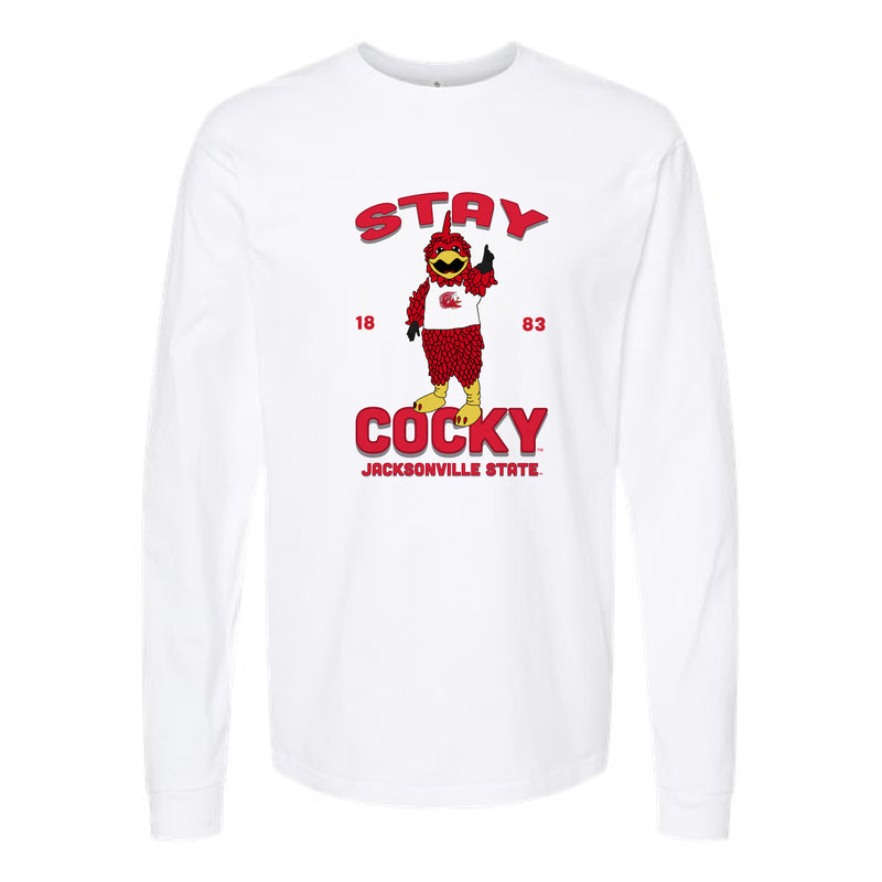 The Stay Cocky 1883 | White Long Sleeve