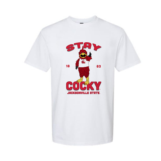 The Stay Cocky 1883 | White Tee