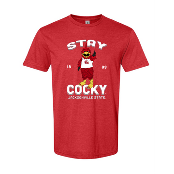 The Stay Cocky 1883 | Red Mist Tee