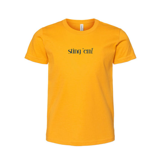 The Sting Em! | Youth Gold Tee