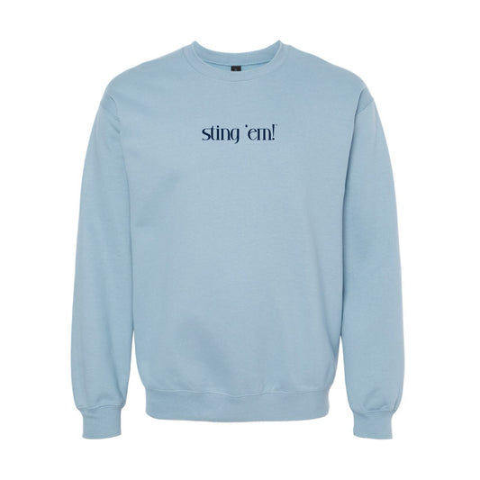 The Sting 'Em! | Stone Blue Sweatshirt