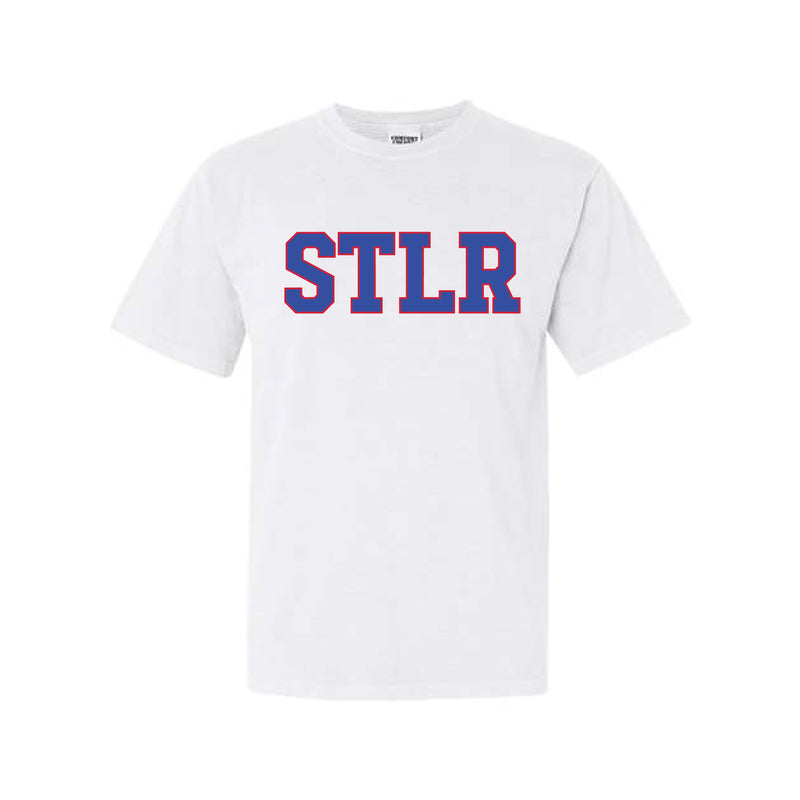 The STLR Block | White Tee