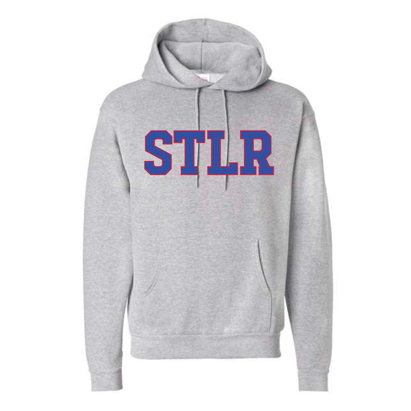 The STLR Block | Light Steel Hooded Sweatshirt