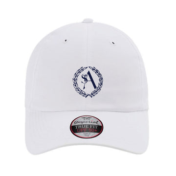The Saint Ann Logo Crest | Embroidered White Imperial Cap