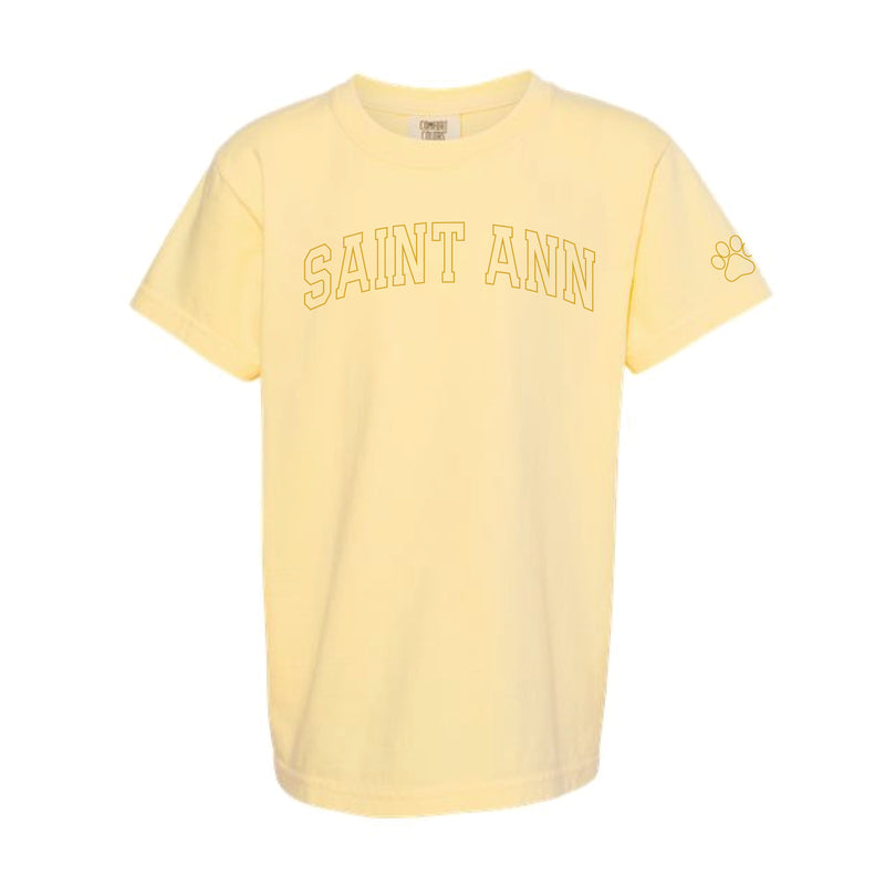 The Saint Ann Outline Arch | Youth Butter Tee