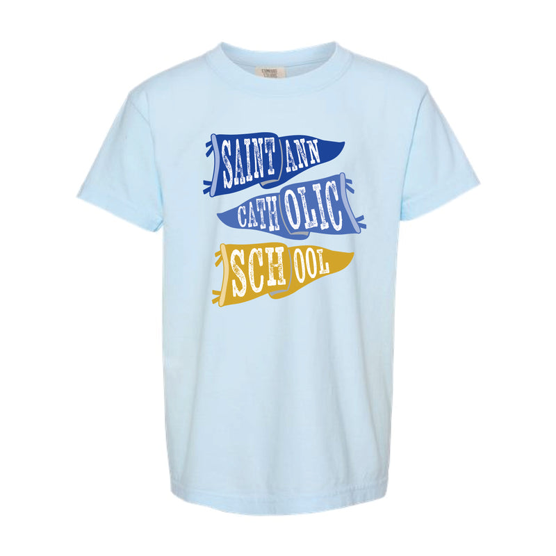 The Saint Ann Pennants | Youth Chambray Tee