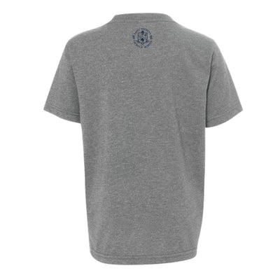 The Saint Theresa Circle | Adult Dark Heather Grey Tee