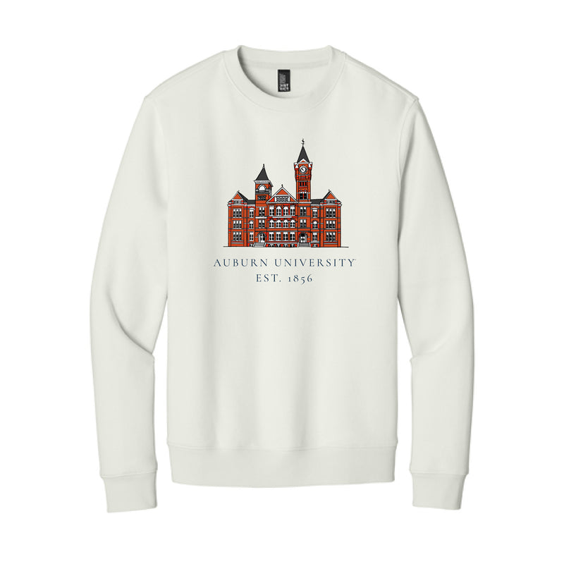 The Samford Hall 1856 | White Onyx Crewneck Sweatshirt