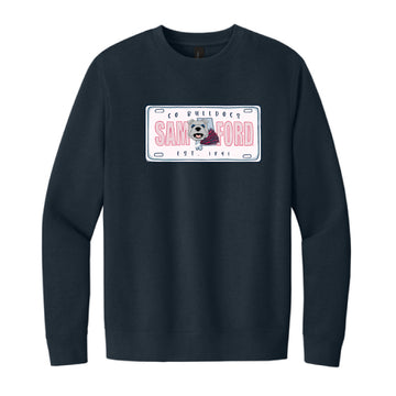 The Samford License Plate | New Navy Sweatshirt