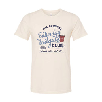 The Saturday Tailgate Club | Heather Natural Tee