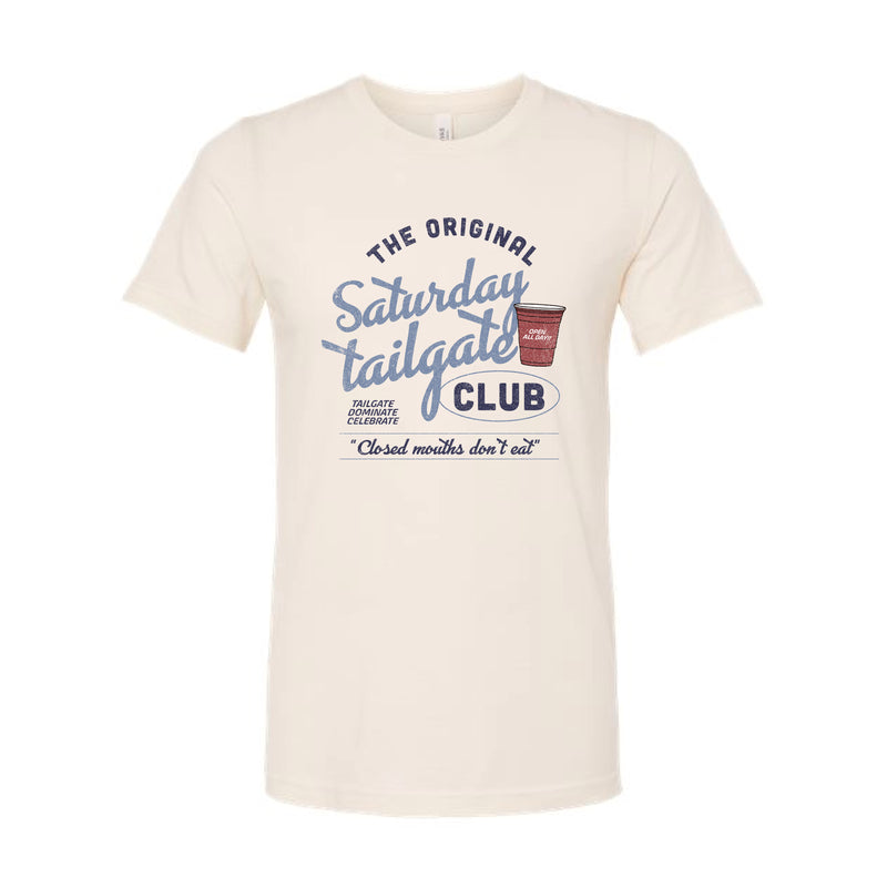 The Saturday Tailgate Club | Heather Natural Tee