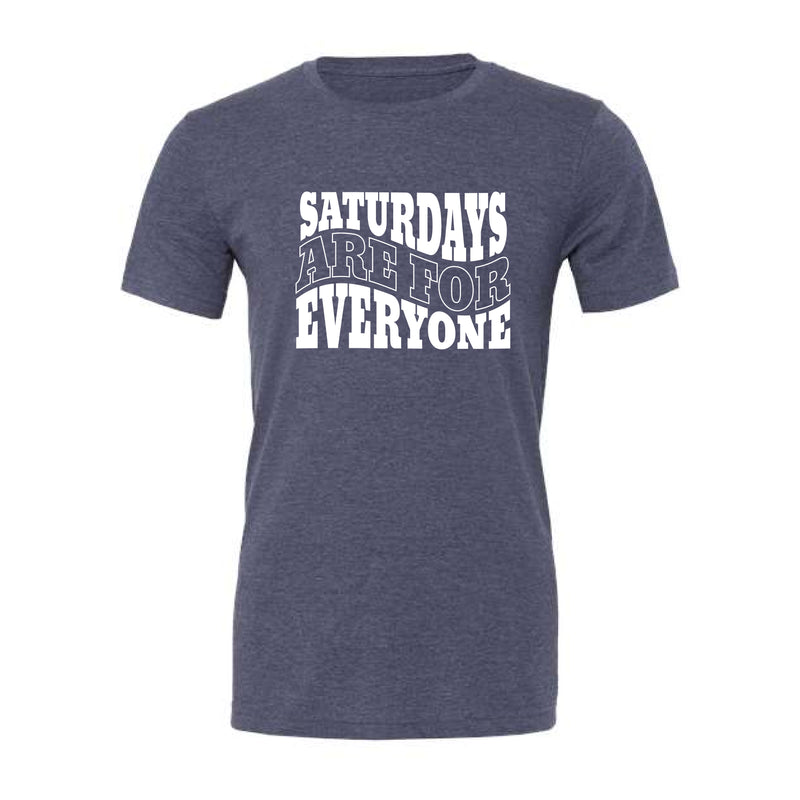 The Saturdays Are For Everyone | Heather Navy Tee