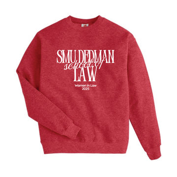 The Women in Law | Heather Red Crewneck Sweatshirt