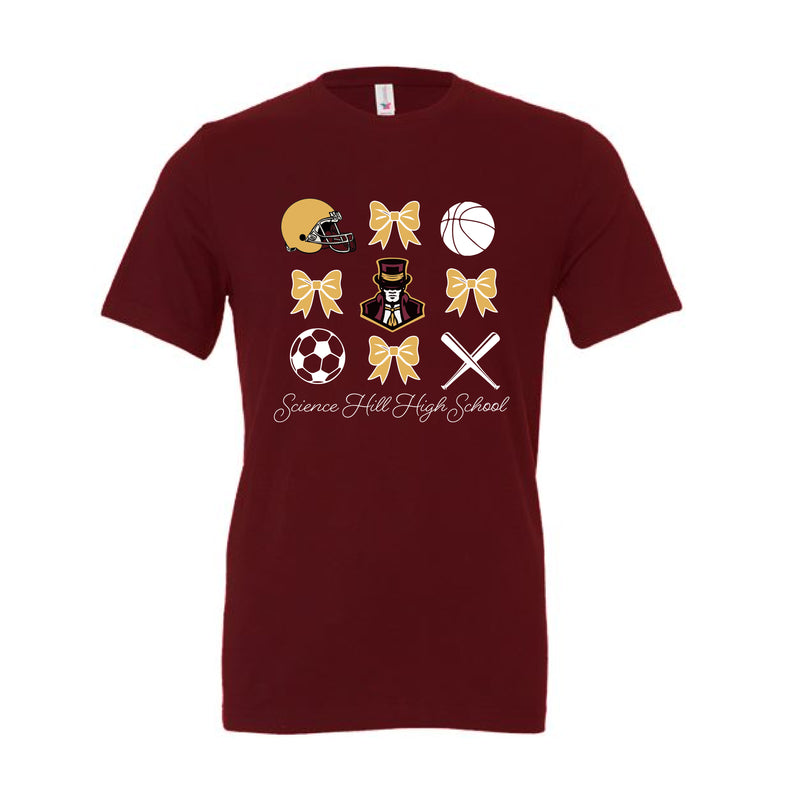 The Science Hill All the Things | Maroon Tee