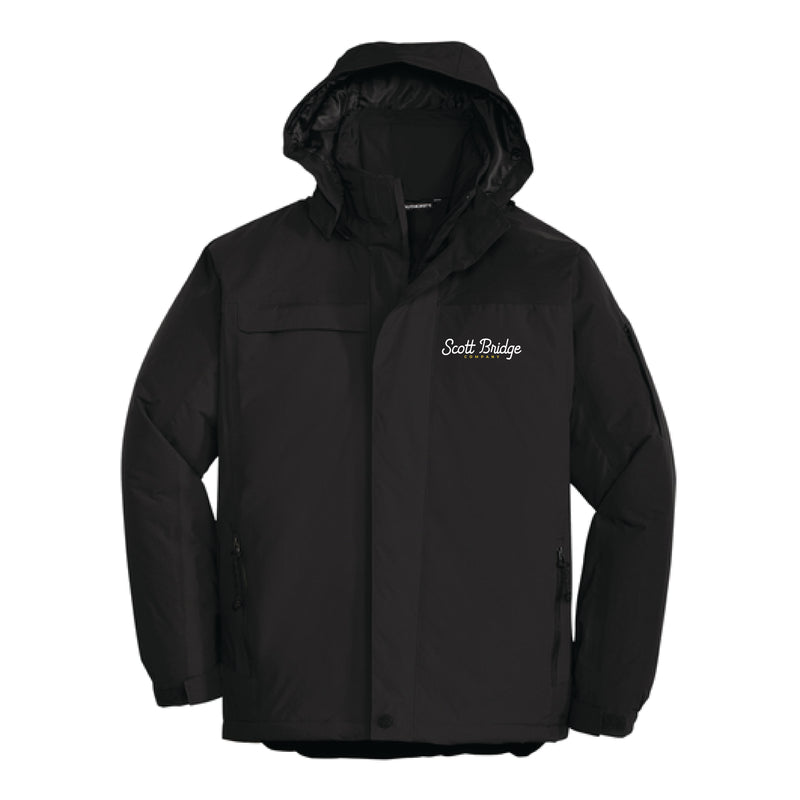 The Scott Bridge Logo | Black/Black Tall Nootka Jacket