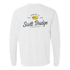 The Scott Bridge | White Long Sleeve Tee
