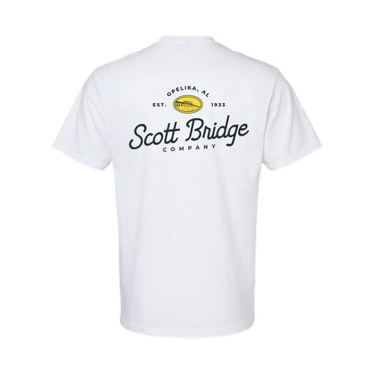 The Scott Bridge | White Tee