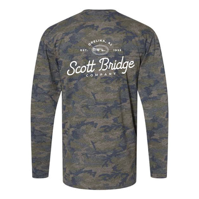 The Scott Bridge | Vintage Camo Long Sleeve Tee