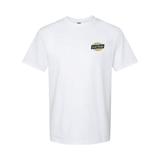 The Scott Bridge | White Tee