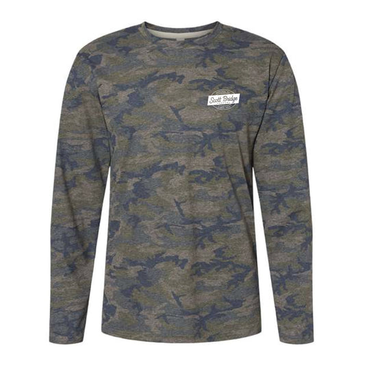 The Scott Bridge | Vintage Camo Long Sleeve Tee