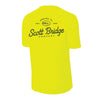 The Scott Bridge | Neon Yellow Performance Short Sleeve Tee