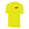 The Scott Bridge | Neon Yellow Performance Short Sleeve Tee