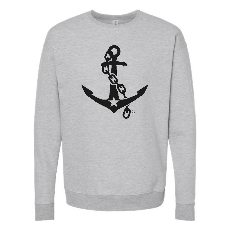 The Anchor Logo | Heather Grey Sweatshirt