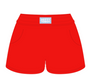 The Ava Airy Shorts Hotty Toddy Woven Label | Youth Bright Red